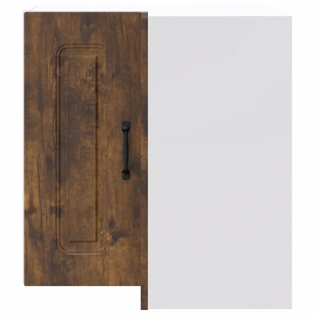 Pensile angolare da cucina Kalmar HELLOSHOP26 in legno composito marrone con ante a battente, L/P/H: 57 x 57 x 60 cm – 2