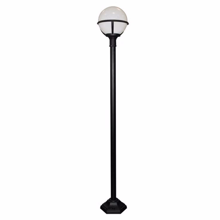 Lampada da giardino a sfera bianca E27 60W Glenbeigh Elstead
