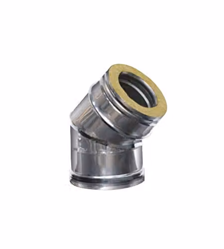 Gomito Inox Settori 45° 8/13 Dp Maral