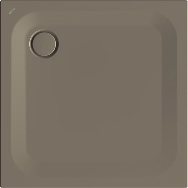 BetteUltra receveur de douche rectangulaire avec support de baignoire minimum, 900x900x25mm, 5930-404T1, 5930-404T1