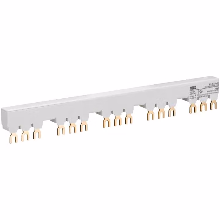 Contatto Stotz PS1-5-1-65, barra collettrice trifase per 5 MS116 / MS132 con 1 HK/SK, Ie=65 A, 1SAM201906R1115