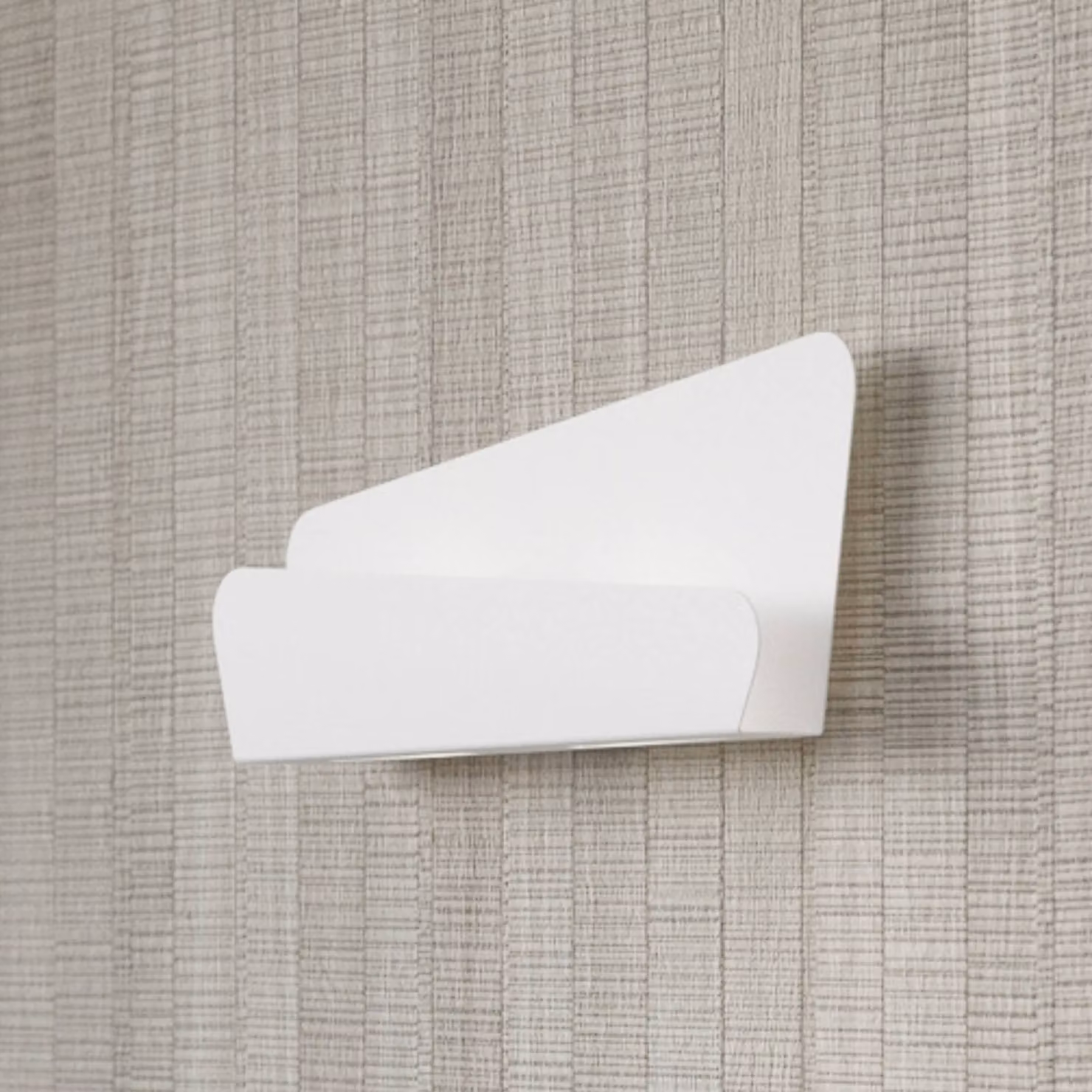 Applique da parete Seraphine SOLLUX LIGHTING, dimmerabile, Bianco / Opale, Soggiorno / Sala da pranzo, Metallo, Moderno, Applique