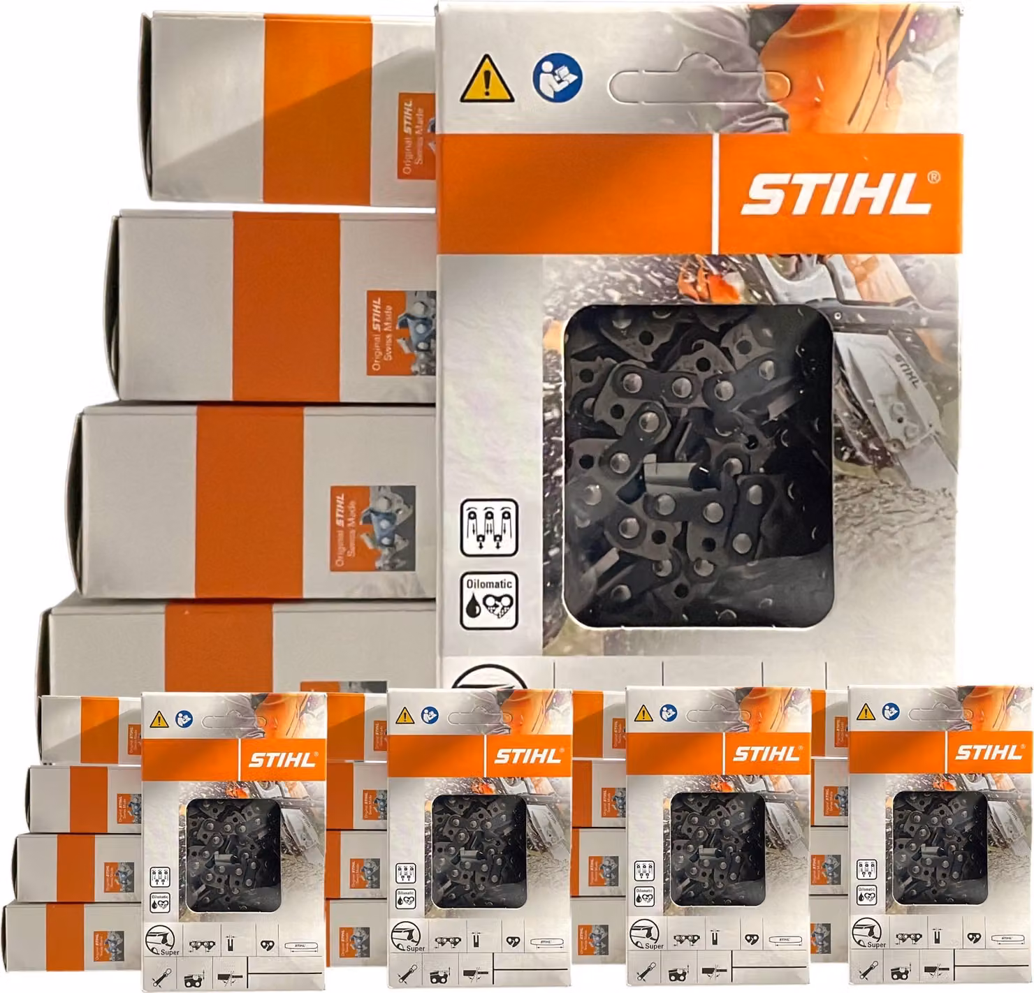25 pezzi di catene per motosega Stihl Picco Micro 3 (PM3) 3/8P 1,3 mm 50 TG 36360000050