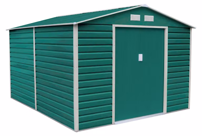 Casetta da giardino G21 GAH 1085 - 340 x 319 cm, verde