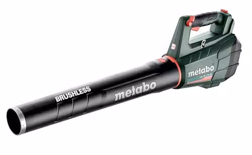 Metabo soffiatore a batteria LB 18 LTX BL – 601607850 – 18 V – Soffiatore silenzioso con motore potente e flusso d’aria costante – Senza batteria né caricatore