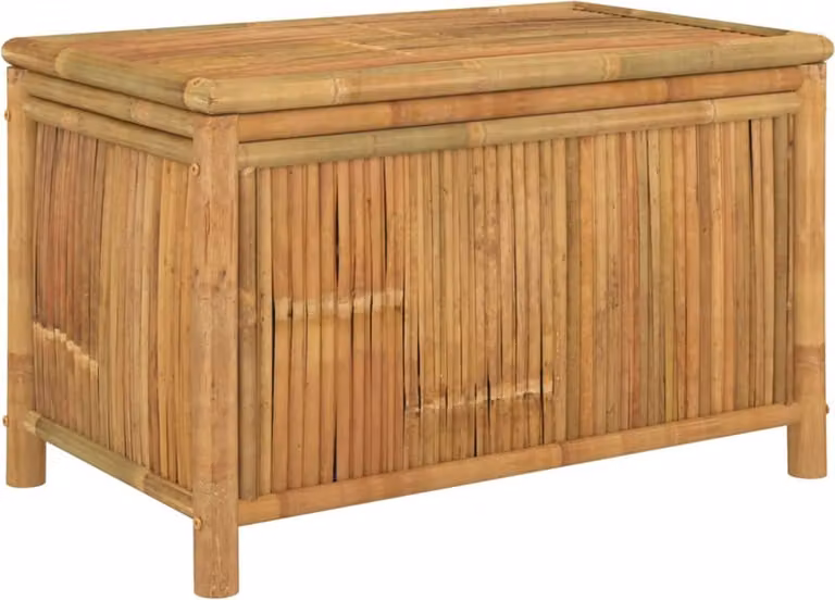 Contenitore Portaoggetti da Giardino 90x52x55 cm in Bambù