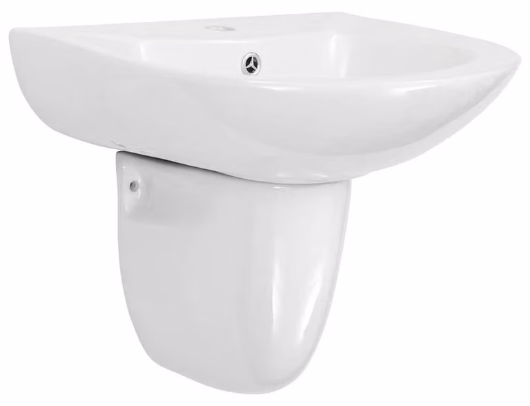 Lavabo Bianco 52 x 45 x 49 cm Vetroceramica Smaltata