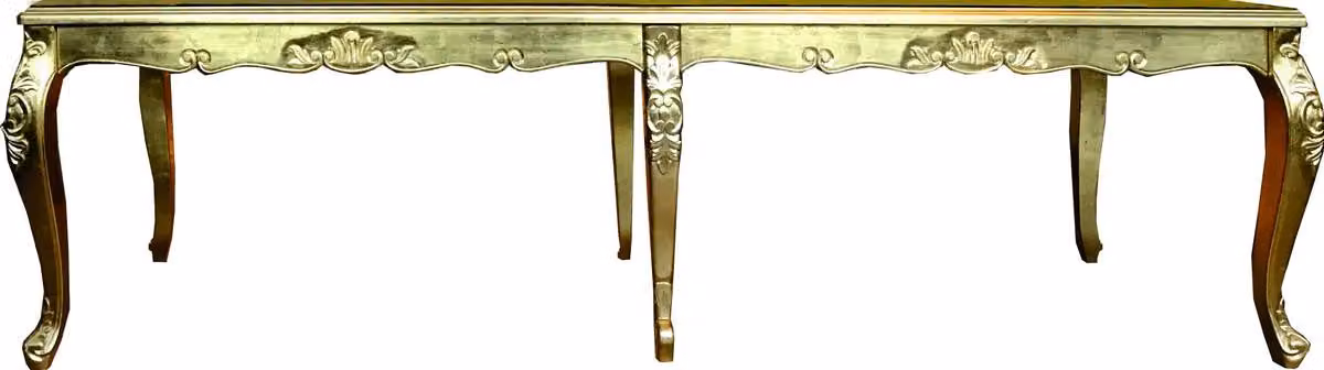Enorme tavolo da pranzo lungo barocco Casa Padrino Oro 300 cm x 100 cm - Tavolo da pranzo - Italy - Collezione lusso