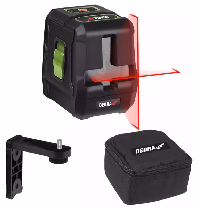 Laser Incrociato, Livello Laser Dedra Mc0901 Laser Rosso