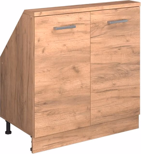 Mobile sottotetto Rion Rovere dorato/Rovere dorato con 2 porte Vicco