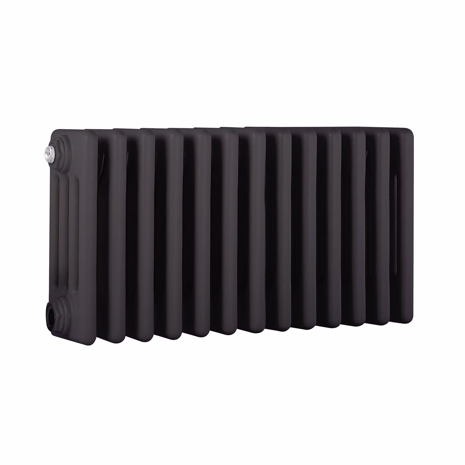 Radiatore Orizzontale a Colonne (4 Colonne) 300mm x 605mm - Grigio (Carbon Grigio) - Regent