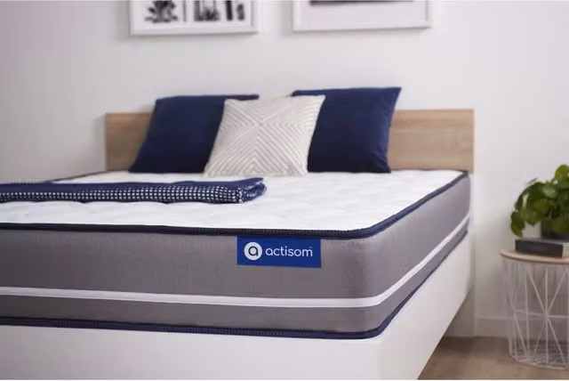 Materasso Actilatex pur 75x190cm - Spessore : 20cm - Lattice e memory foam - Rigido