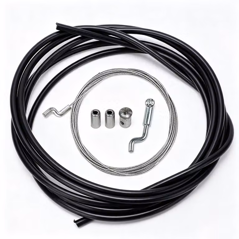 Cavo per acceleratore universale per tosaerba, 1,5 mm, con connettore a "Z" e collegamento a vite