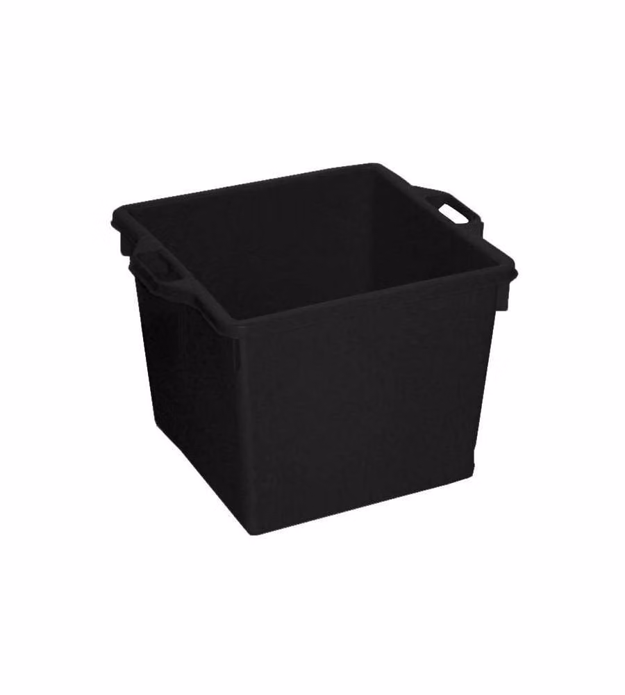 Cesta Quadra Nera L 60 48X48 H 37 Ics