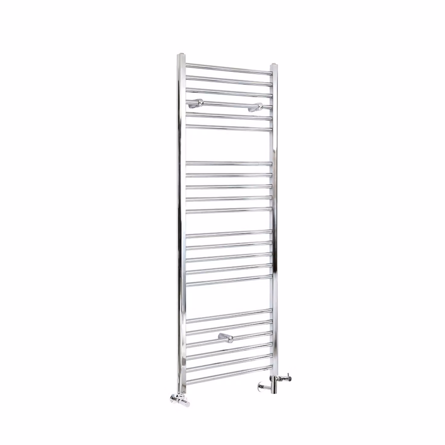 Scaldasalviette Misto Piatto - Termoarredo Bagno Cromato - 1600 x 500mm - 420W - Kent