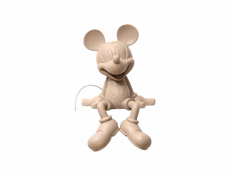 Mickey Take 2 Scultura - Media Tortora