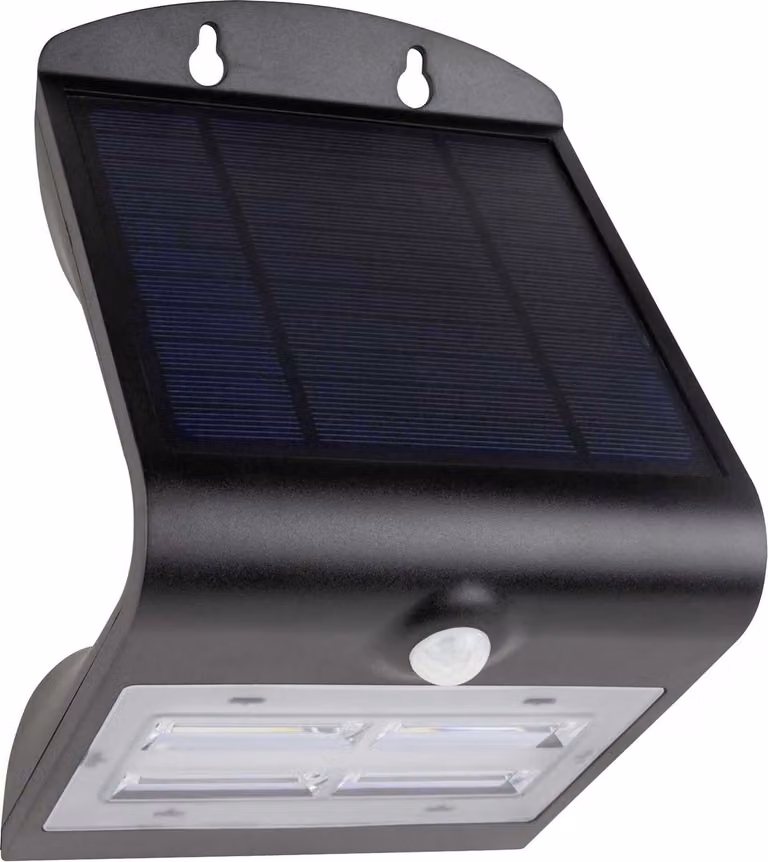 Farfalla LED solare REV con rilevatore di movimento 3,2W nero