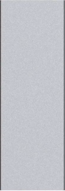 Zerbino rettangolare moderno Design In in poliammide, Grigio e Nero, L: 350 cm, P: 120 cm, H: 1 cm