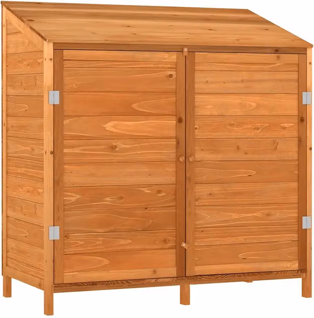 Capanno da Giardino Marrone 102x52x112 cm Legno Massello Abete CFW6395259