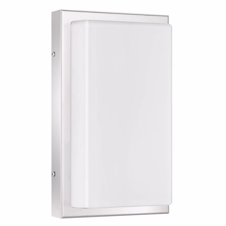 LCD Applique da esterno Julea, acciaio inox, sensore di movimento JULEA, Alluminio / Grigio / Zincato, Alluminio, Moderno