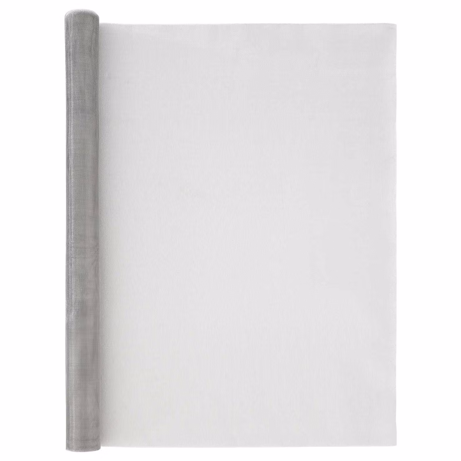 Rete per schermatura vidaXL in acciaio inox 304 color argento, L: 500 cm, H: 100 cm