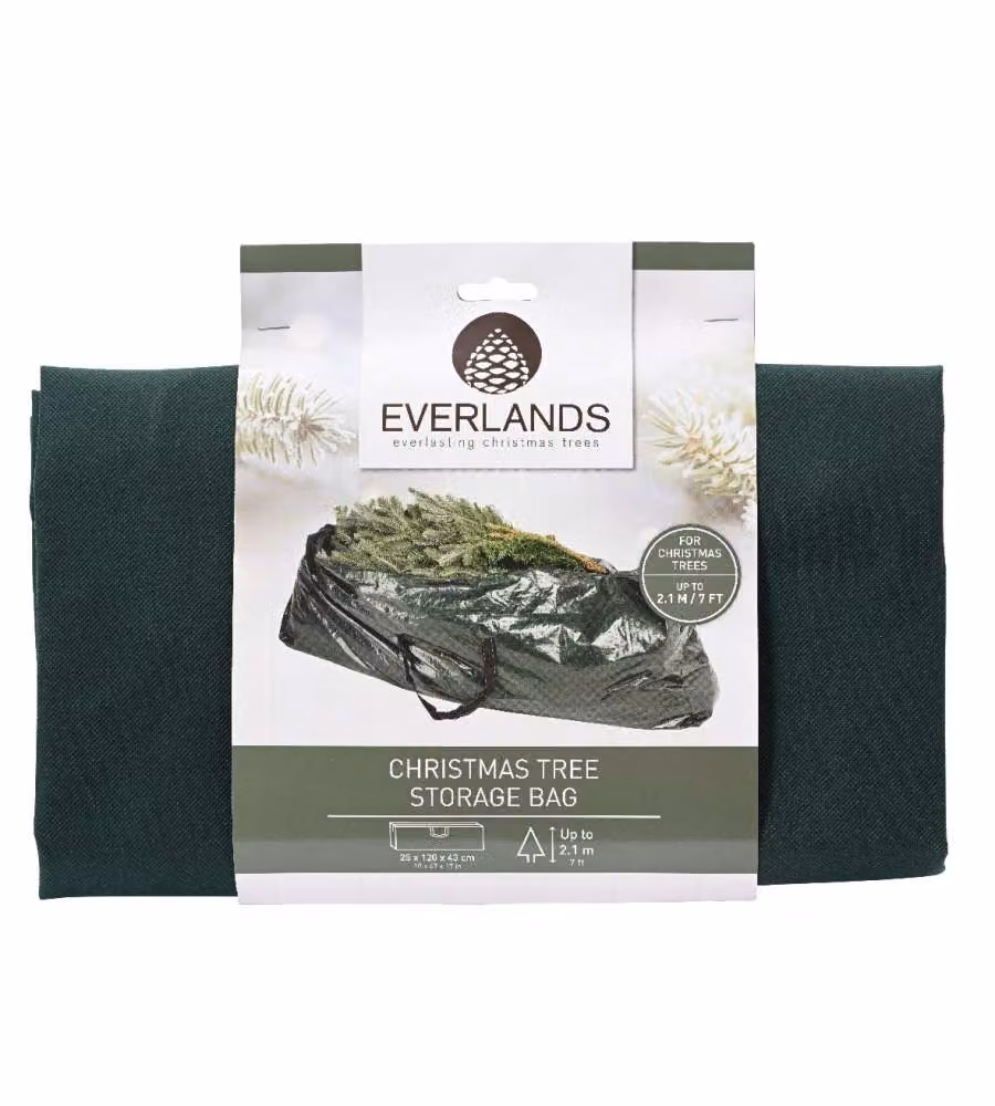 Everlands Borsa Portaoggetti Verde 120x25x43cm - per Alberi 210 cm