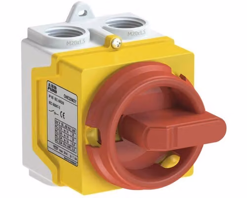 Interruttore automatico IP67 4P 20A