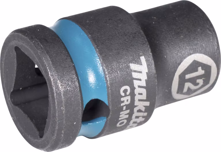 Chiave a bussola E-16081 Impact Black 1/2inch O.D.12mm corto