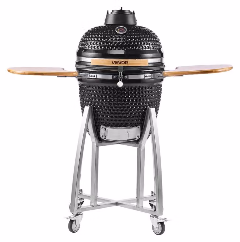 Griglia Kamado in Vetroceramica, diametro 450 mm - superficie di cottura 385 mm - Vetroceramica - barbecue a carbone