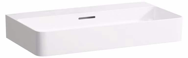 LAUFEN VAL lavabo à poser, sans trou pour robinet, avec trop-plein, US fermé 750x420mm, H8162854001091, H8162854001091