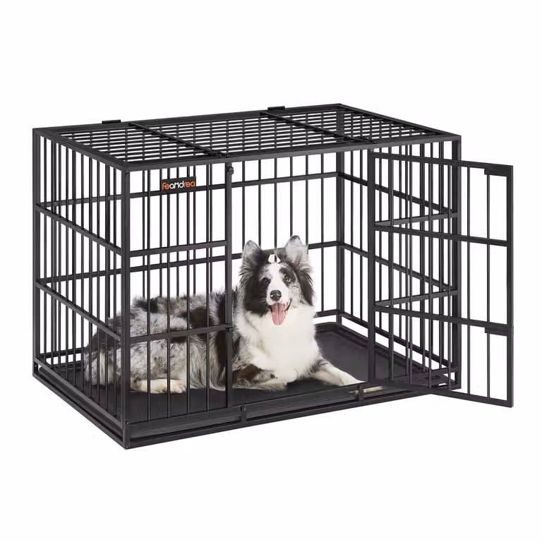 Gabbia per Cani Pesanti, 107 x 70 x 75 cm