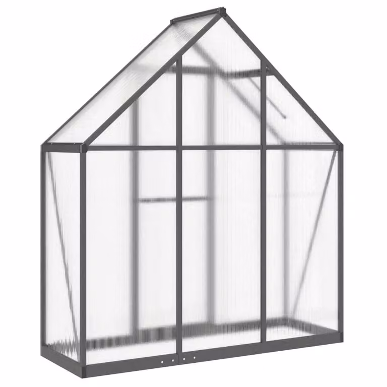 Telaio Serra con Base Antracite 169x58x195 cm in Alluminio