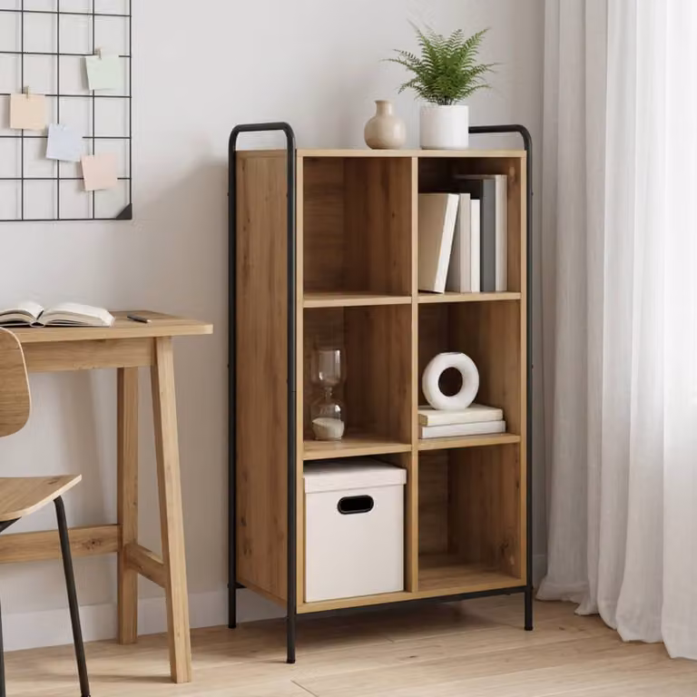 vidaXL Armadio per Libri 57 x 33 x 111 cm Legno ingegnerizzato