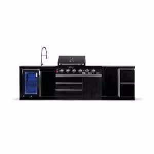 Acquistate subito il BLACKBACK S8 di GORILLER® - la cucina da esterno compatta con funzionalità sofisticate per una comoda esperienza di barbecue!