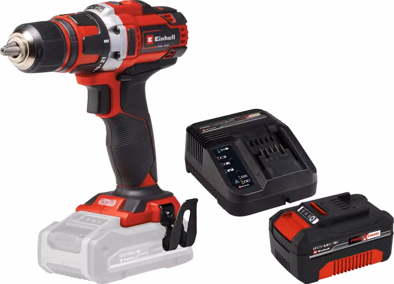 Trapano avvitatore a batteria EINHELL TE-CD 18/40 Li Kit (1x 4,0 Ah)