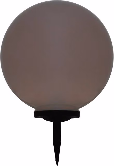 Lampada solare LED sferica con cambio di colore 50 x 71 cm decorazione per esterni in polipropilene bianco 02_0045898