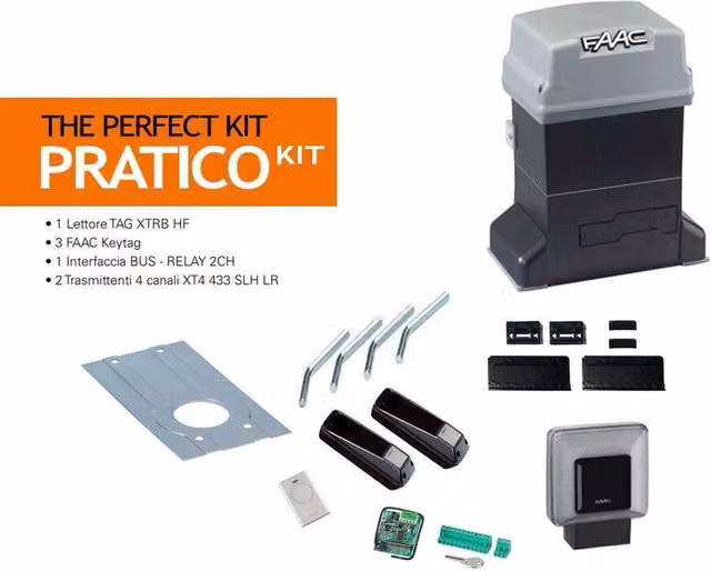Kit di ricambio originale FAAC Perfect 230V colore grigio