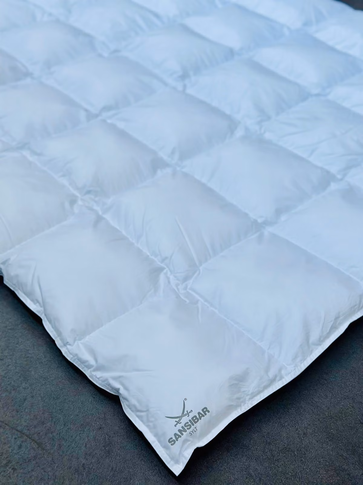 Letto per tutte le stagioni SANSIBAR BL 135x200 cm bianco con piumone
