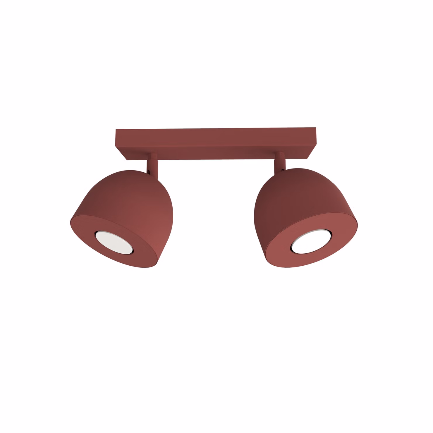 Lampada Da Soffitto Campanella X2 Monocolore Opaca