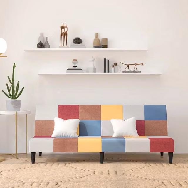 Divano Letto a 2 Posti-Sofa Letto 2 Posti-Daybed in Tessuto