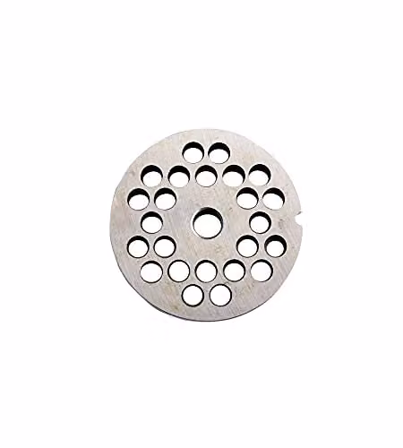 Piastra Tritacarne N.22 in Acciaio Inox con foro da 8 mm 3 Spade