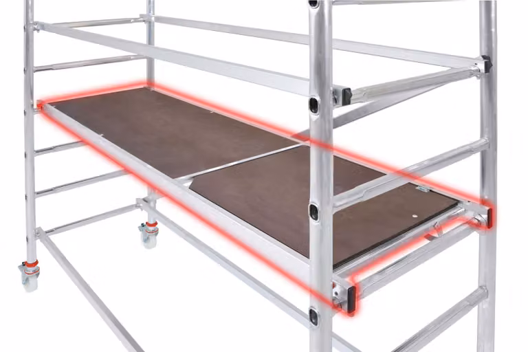 Ricambio Hymer: piattaforma con botola di accesso 1,90 x 0,65 m, 12,2 kg