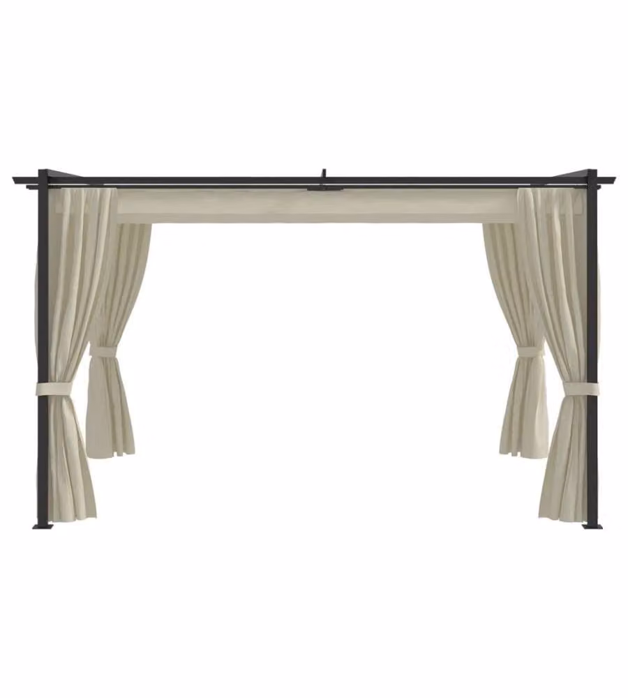 Gazebo 4x3 m Crema