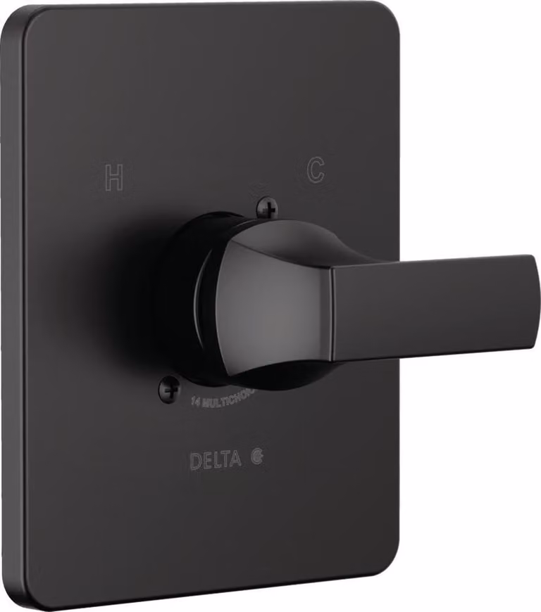 Set di rivestimento per valvola doccia monocomando Delta Faucet Velum 14, include il miscelatore