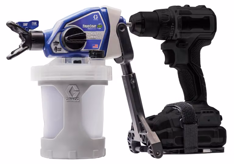 Graco Truecoat 360 Cordless Connect, spruzzatrice airless a batteria