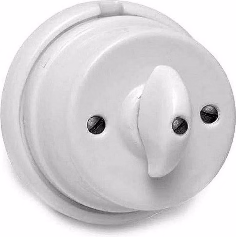 Interruttore ad anello in porcellana serie vintage 10a-250v