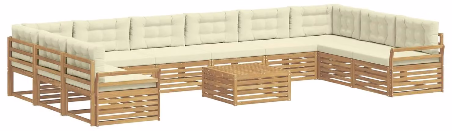 Divani in legno massello di acacia