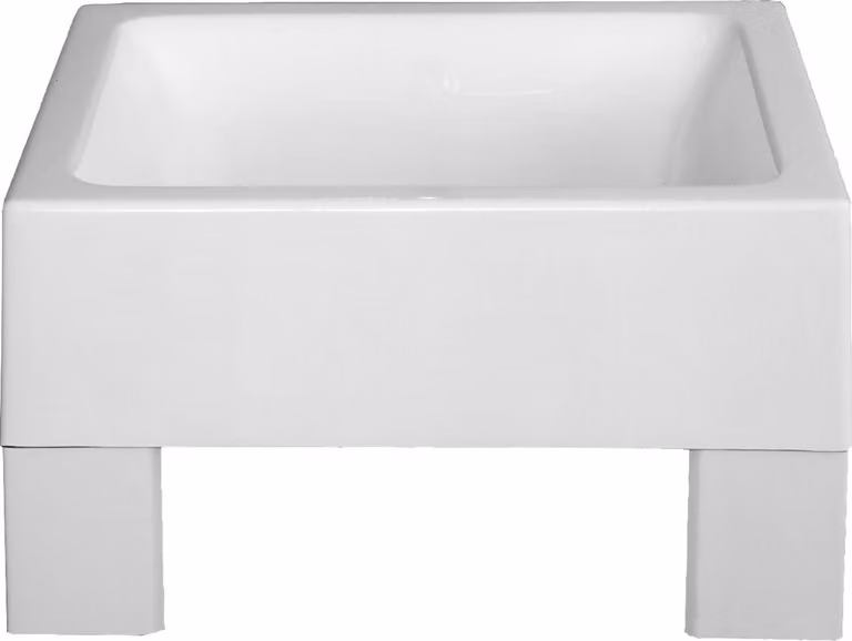 KWC AR bacinella per piedi, SIRIUS, MIRANIT, 570x320x570 mm, piedini angolari