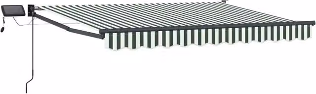Tenda da Sole | Tenda retrattile manuale con LED 3 x 2,5 m