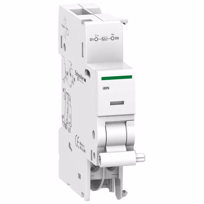Schneider Electric Relè di minima tensione iMN, 115 V CA 400 Hz A9A26959